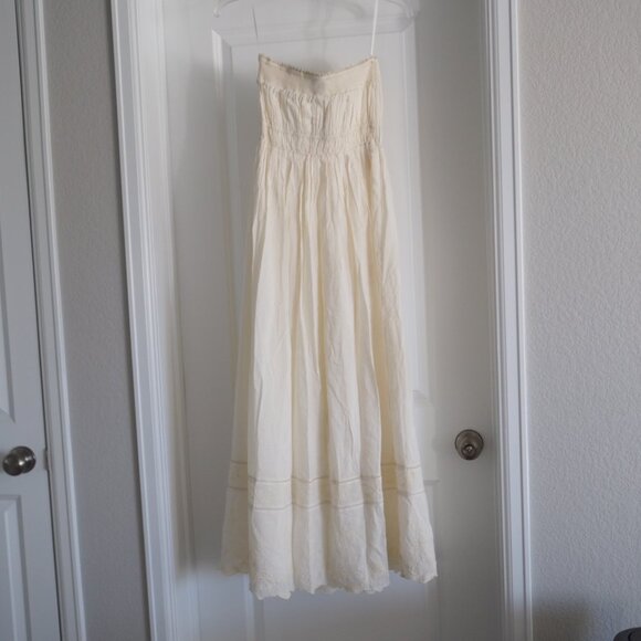 New With Tags POSSE Mylah Strapless Dress - Cream Sz Small - Picture 13 of 16